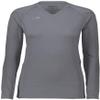 Augusta Sportswear Ladies TruHit Long Sleeve Jersey, Graphite, L view 2