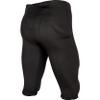 CHAMPRO mens With Pads Safety Integrated Football Polyester Practice Pant, Black, XX-Large US view 2