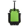 Boombah Rolling Superpack 2.0 Baseball / Softball Gear Bag - 23-1/2Inch x 13-1/2Inch x 9-1/2Inch - Black/Lime Green - Telescopic Handle - Holds 4 Bats - Wheeled Version , One Size view 2