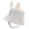 Baby Sun Hat Infant Toddler Summer Sunhat Chin Strap Animal Play Cap with Rabbit Ear for Boy Girl view 1