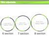 Auoxer Fitness Exercise Weighted Hoops, Lose Weight Fast by Fun Way to Workout, Fat Burning Healthy Model Sports Life, Detachable and Size Adjustable Design view 2