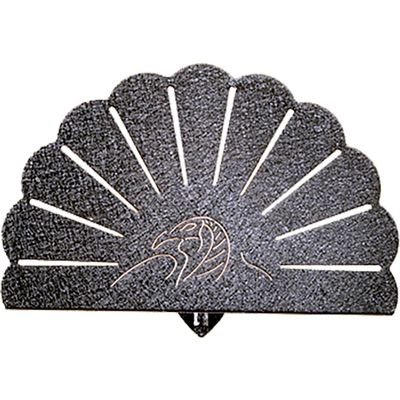 Skull Hooker Turkey Hooker Feather Fan - Perfect Kit for Hanging and Mounting Your Turkey Fan, Beard and Legs, Graphite Black, One Size (SKH-Turk-Assy-BLK)