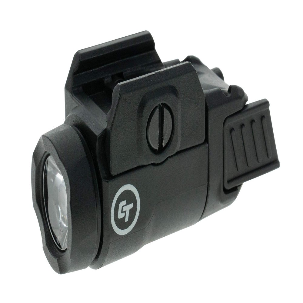 Crimson Trace CMR-209 Rail Master Universal 200 Lumen Weapon Light with Ambidextrous Controls and Pic Rail Mount for Tactical Carry, CCW and Competition , Black