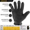 Valken Alpha Full-Finger Gloves - Black Large view 3