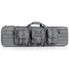Savior Equipment American Classic Tactical Double Long Gun Bag Pistol Transportation Case w/Backpack Strap, 51 Inch Ash Gray view 1