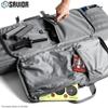 Savior Equipment American Classic Tactical Double Long Gun Bag Pistol Transportation Case w/Backpack Strap, 51 Inch Ash Gray view 3