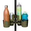 ROBOCUP Plus, (Olive), Add-On Accessory XL Extension Cup Holder, Larger Drink Capacity, Perfect for Boats, Golf Carts, Walkers, Wheelchairs and Work. Made in USA. (Includes 1) view 3