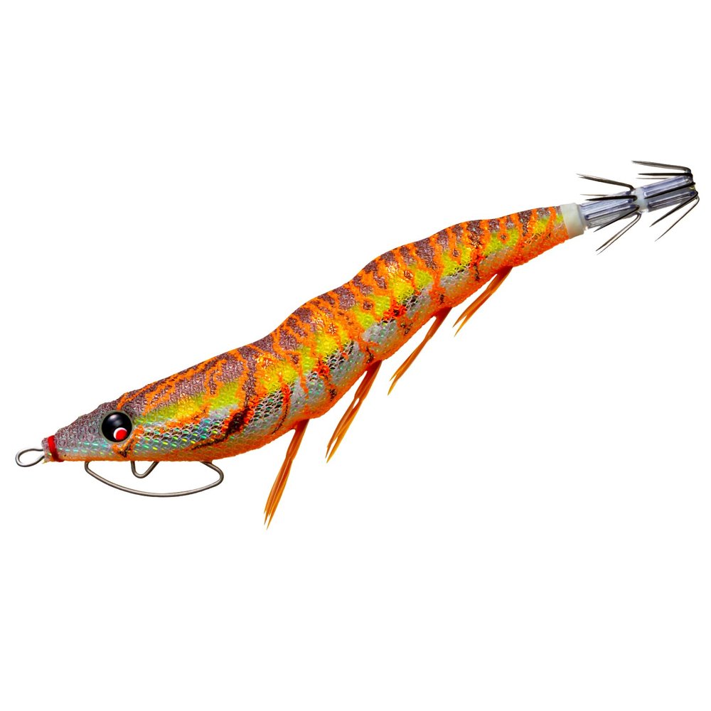 Duel EZ-Q Cast Fishing Lure, EZ-Q Fishing Lure, Egging, Fishing Tackle, Bait Tree, Gimmick, A1756-BLBW, Blue Luminous Gold Brown Pata