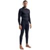 Dark Lightning Full Body Wetsuits for Men,Wet Suit for Men Cold Water Swimming, Mens Diving Surfing Snorkeling Kayaking Triathlon Wetsuit, Black,3/2mm,Small view 1