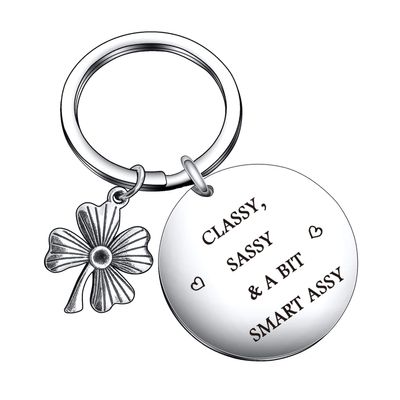De&ai Motivational Keychain - Positive Keychain Inspirational Gifts For Women - Gifts For Birthday, Christmas, Graduation Jewelry For Best Friend, Sister, Girlfriend Jewelry
