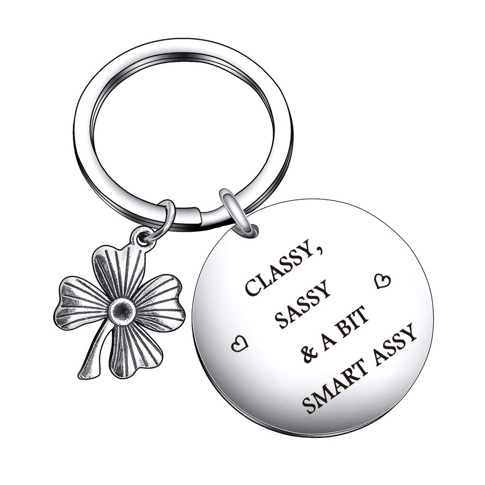 De&ai Motivational Keychain - Positive Keychain Inspirational Gifts For Women - Gifts For Birthday, Christmas, Graduation Jewelry For Best Friend, Sister, Girlfriend Jewelry