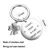 De&ai Motivational Keychain - Positive Keychain Inspirational Gifts For Women - Gifts For Birthday, Christmas, Graduation Jewelry For Best Friend, Sister, Girlfriend Jewelry view 2
