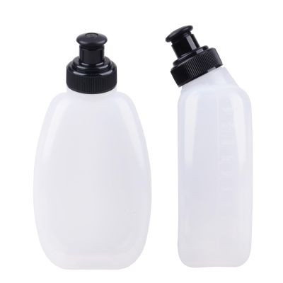 Azarxis Running Water Bottles Flask BPA Free Leakproof Hydration Vest Packs Waist Belt Replacement for Triathlon Marathon Hiking Cycling Climbing Jogging Runner (280ml / 9.5oz - 2 Pack)