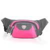 Chest Bag Multi-Function Pocket Messenger Bag Sports Fanny Pack Diagonal Bag Unisex Waist Pack Large-Capacity Pockets KC-49 (Pink) view 1