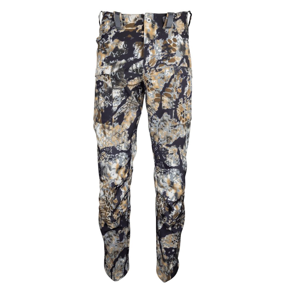 Kryptek Dalibor 3 Pant Men's Hiking Pants, DWR-Treated Water-Resistant, Ventilation Zips, Reinforced Knees, Tactical Camo, Obskura Skyfall - 34W x 32L