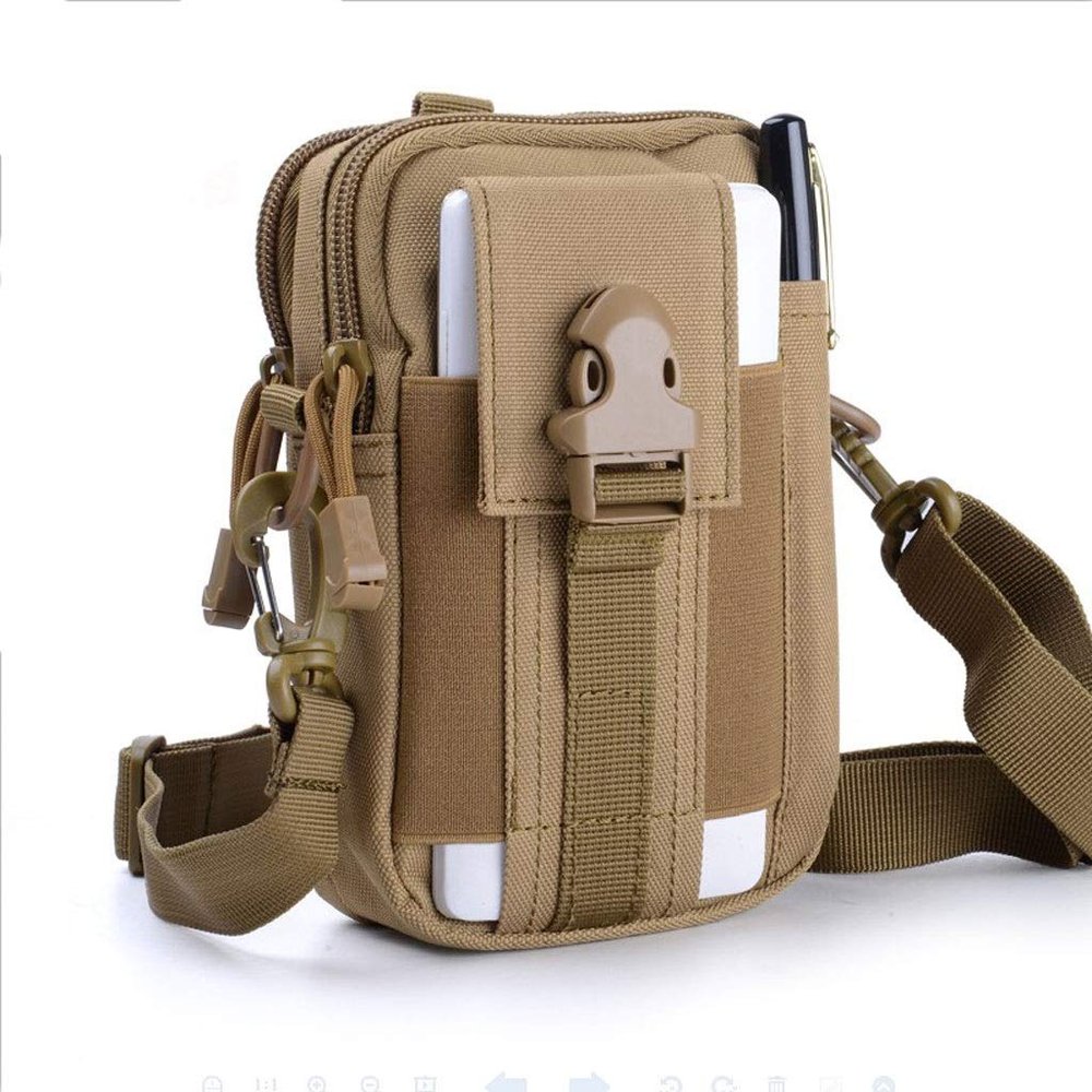 Sports Pockets Multi-Function Sports Bag Water-Repellent Fanny Pack Sports Outdoor Waist Bag Men's TD-84 (F)
