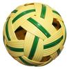 JPT Sepak Takraw Ball Kick Volleyball Thai Sport Asian Game Practice Exercise Train (Yellow-Green) view 2