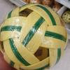 JPT Sepak Takraw Ball Kick Volleyball Thai Sport Asian Game Practice Exercise Train (Yellow-Green) view 4