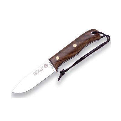 Joker BS9 Campero CN112-P Hunting Knife Walnut Handle 10.5cm Leather Sheath with Flint Fishing Tool Hunting Camping Hiking
