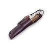 Joker BS9 Campero CN112-P Hunting Knife Walnut Handle 10.5cm Leather Sheath with Flint Fishing Tool Hunting Camping Hiking view 2