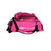 Vise Clear Top 3 Ball Tote Roller Bowling Bag with Shoe Bag- Pink view 1