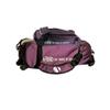 Vise Clear Top 3 Ball Tote Roller Bowling Bag with Shoe Bag- Purple view 1