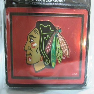 WinCraft Chicago Blackhawks Laser Cut Trailer Hitch Cap Cover