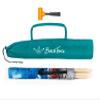 Beach Windscreen, Privacy Screen, Wind Blocker - Ships and Shells, with Mallet and Bag view 2
