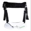 GAFFER SPORTFISHING Wide Body Fishing Belt  Adjustable Rod Holder Fighting Belt for Offshore & Saltwater  EVA Padded Harness with Stainless Steel Gimbal  Deep Sea Fishing Gear | Black view 1