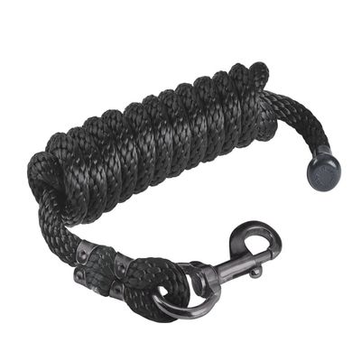 Dover Saddlery Equestrian Poly Nylon Lead - Black