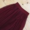 EllieHouse Adult Bride Split Long Maxi Prom Party Evening Tulle Skirt Burgundy XL view 4