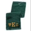 Printualist Personalized Custom Golf Towel - Add Your Embroidered Monogram - Trifold Golf Towels with Grommet and Carabiner Clip, Hook view 1