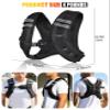 Henkelion Weighted Vest Weight Vest for Men Women Kids Weights Included, Body Weight Vests Adjustable for Running, Training Workout, Jogging, Walking view 2