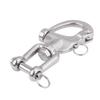 316 Stainless Steel Snap Shackles Quick Release Swivel Jaw Snap Sailing Shackle for Sailboat Spinnaker Halyard(128mm) view 1