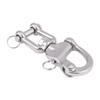 316 Stainless Steel Snap Shackles Quick Release Swivel Jaw Snap Sailing Shackle for Sailboat Spinnaker Halyard(128mm) view 2
