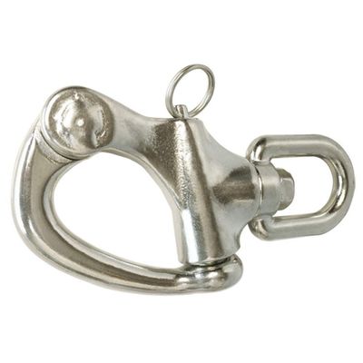 DBM IMPORTS Stainless Steel Marine Boat 5" Swivel Eye Snap Shackle Bail Sailboat 8377 LBS