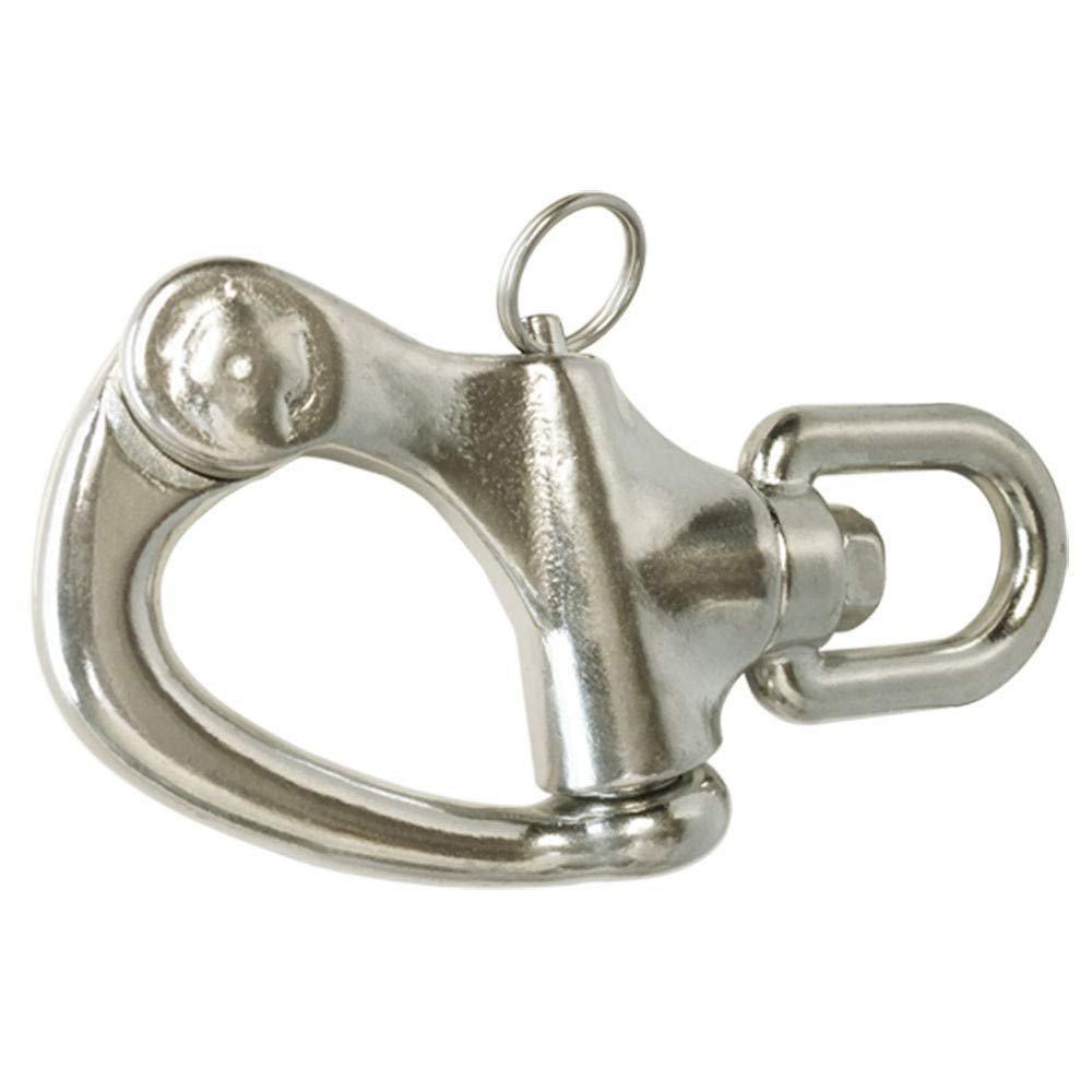 DBM IMPORTS Stainless Steel Marine Boat 5" Swivel Eye Snap Shackle Bail Sailboat 8377 LBS