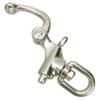 DBM IMPORTS Stainless Steel Marine Boat 5" Swivel Eye Snap Shackle Bail Sailboat 8377 LBS view 2