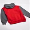 Fruit of the Loom boys Fleece Sweatshirts, Hoodies, Sweatpants & Joggers Shirt, Full Zip - True Red, Medium US view 3