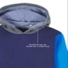 Fruit of the Loom boys Fleece Sweatshirts, Hoodies, Sweatpants & Joggers Shirt, Full Zip - Navy/Green, X-Large US view 2