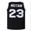 Mens Basketball Jersey Tournament Shoot Out #23 Motaw 90S Moive Sports Shirts (Black, Large) view 2