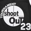 Mens Basketball Jersey Tournament Shoot Out #23 Motaw 90S Moive Sports Shirts (Black, Large) view 3