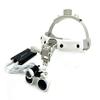 Aries Outlets 3.5X Loupes Binocular Glass Magnifier Leather Headband DY-108 with 3W Headlight (White) view 3