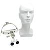 Aries Outlets 3.5X Loupes Binocular Glass Magnifier Leather Headband DY-108 with 3W Headlight (White) view 4