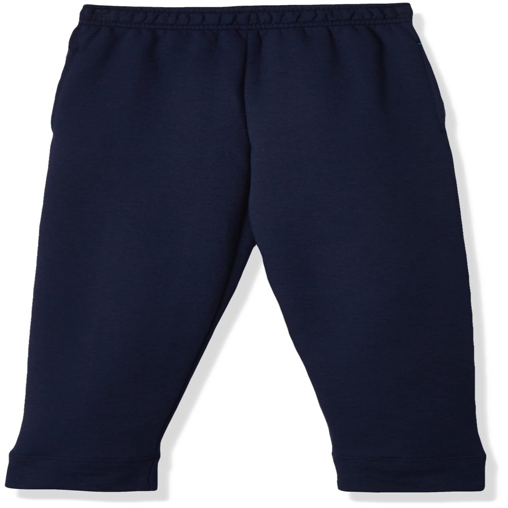 Fruit of the Loom Boys' Fleece Jogger Sweatpant, Ghost Times Square Navy Stripe, X-Small