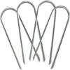 Trampoline Stakes U Shaped Anchors Heavy Duty Metal 12''- Long Trampolines Ground Wind Stakes for Soccer Goals, Camping Tents, Garden Decoration (4pcs) view 1