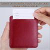 Teskyer Luggage Tags, 3 Pack Premium PU Leather Luggage Tags Privacy Protection Travel Bag Labels Suitcase Tags view 4
