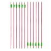 SHARROW 30Inch Archery Aluminum Arrows Target Practice Hunting Arrows Spine 500 with Removable Tips for Compound & Recurve Bow (12 Pcs Red Shaft) view 2