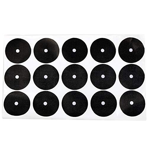 Alomejor Self Adhesive Pool Table Ball Marker, Easy Position Locator Stickers 15pcs Lightweight for Billiards Players Beginners Professionals Home Use