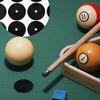 Alomejor Self Adhesive Pool Table Ball Marker, Easy Position Locator Stickers 15pcs Lightweight for Billiards Players Beginners Professionals Home Use view 4